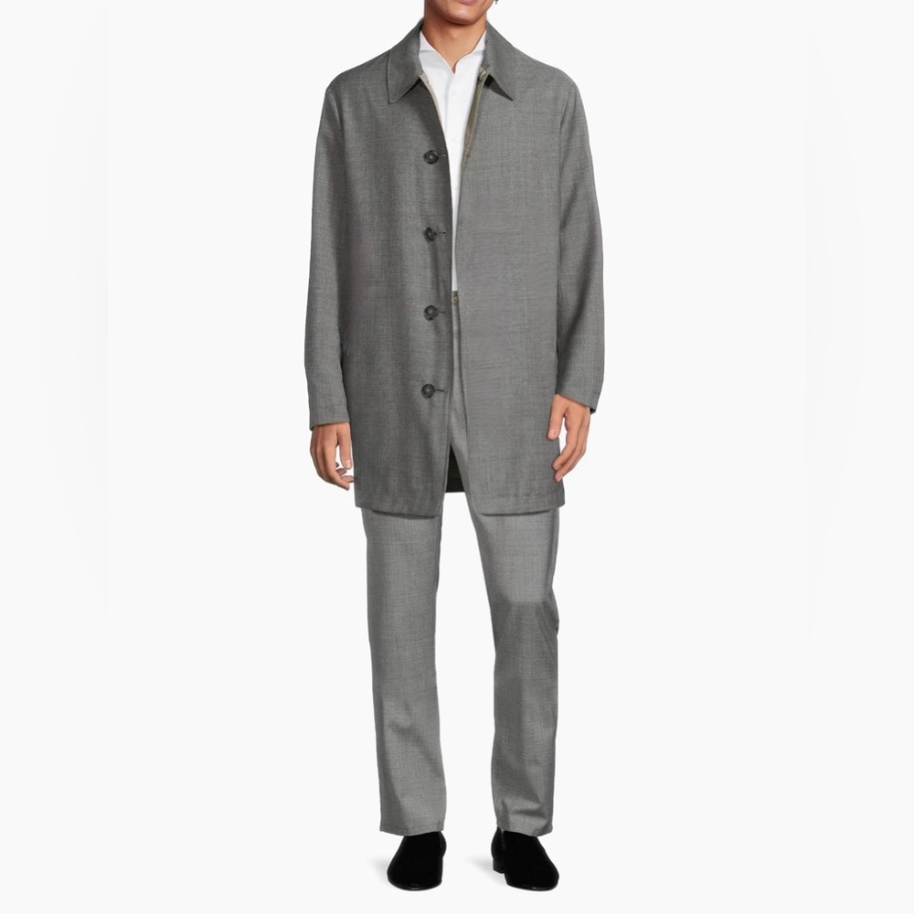 Canali impeccable raincoat